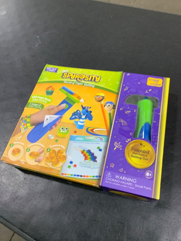 Photo 1 of Quill On World of Paper Quilling with Electric Quilling Tool | Paper Quilling Kit | Crafts for Girls Ages 8-12 | Craft Kit | 8 Year Old Girl Birthday Gift
