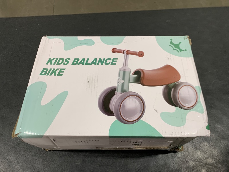 Photo 1 of Colorful Lighting Baby Balance Bike Perfect Toy Gift for 1 Year Old Boys Girls, 12-24 Months Toddler Balance Bike,1st Birthday Gifts