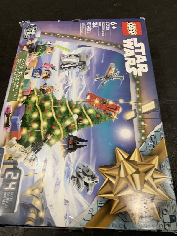Photo 1 of LEGO Star Wars Advent Calendar 2024 for Kids - Christmas Advent Calendar W/ 18 Mini Builds & 5 Minifigures, Ages 6+ - Gift Idea for Boys & Girls - 75395