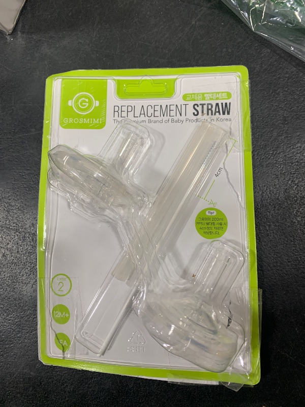Photo 1 of Grosmimi Replacements (Straw kit 2-Counts, Stage 2)