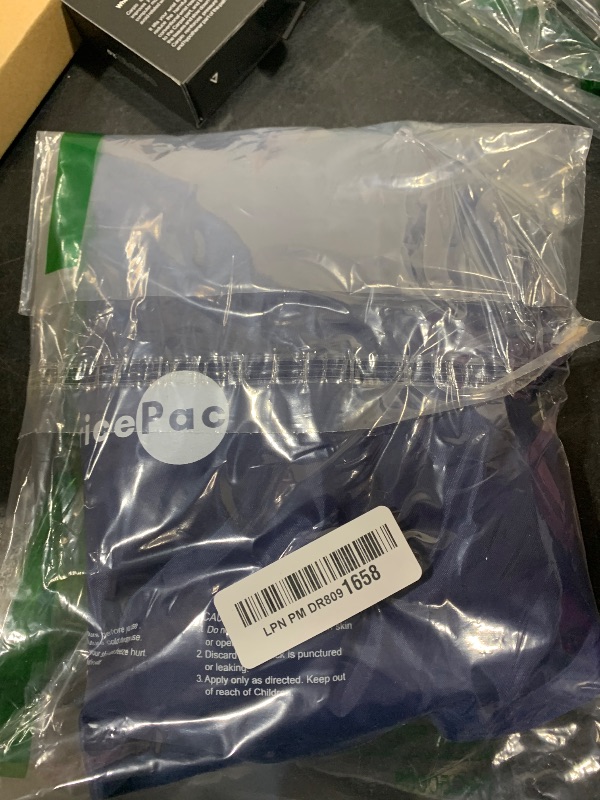 Photo 1 of AiricePac Ice Pack for Knee Pain Relief, Reusable Gel Ice Wrap for Injuries, Swelling, Knee Replacement Surgery, Cold Compress Therapy for Arthritis, Meniscus Tear and ACL, Blue