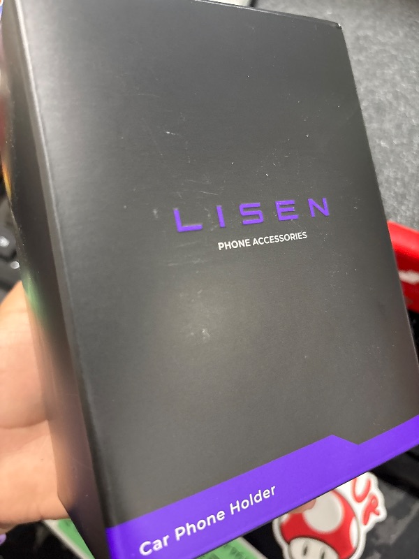 Photo 1 of LISEN CD Phone Holder for Car,Adjustable CD Slot Phone Mount Holder for iPhone Ultra Sturdy Cell Phones Holders for Your Car Accessories for Women for iPhone 16e 16 Samsung S25 S24 All Phones,Black