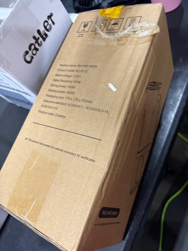 Photo 1 of Automatic Nut Milk Maker, 8 in1 40oz Soybean Milk Machine for Homemade Almond, Oat, Soy, Coconut, Plant-Based Milk and Non Dairy Beverages, 12 Hours Timer/Auto-clean/Room Temp/Keep Warm/Boil/Low-Noise