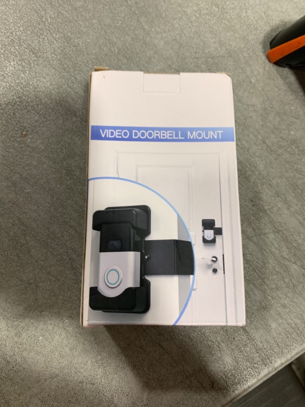 Photo 1 of COOLWUFAN Anti-Theft Video Doorbell Mount, Adjustable Height(3.7’’-5.1’’), Compatible with Most Brand Video Doorbell, No-Drill Mounting Bracket for Most Brand Video Bell