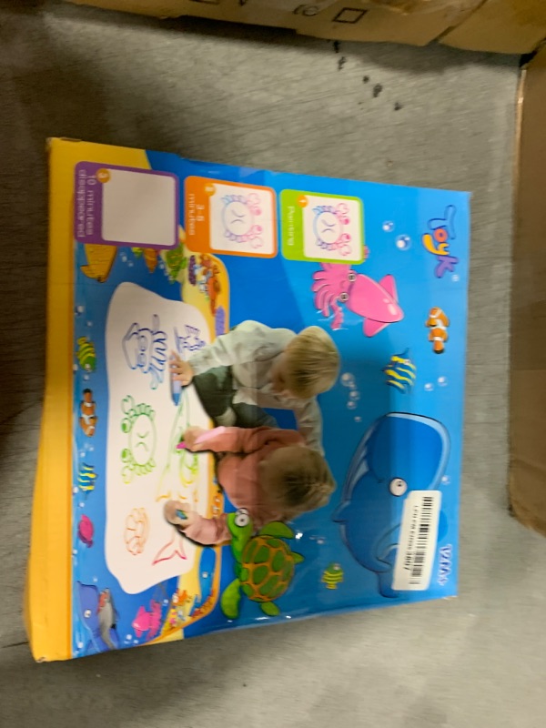 Photo 1 of Water Doodle Mat - Kids Painting Writing Color Doodle Drawing Mat Toy Bring Magic Pens Educational Toys for Age 2 3 4 5 6 7 Year Old Girls Boys Age Toddler Gift