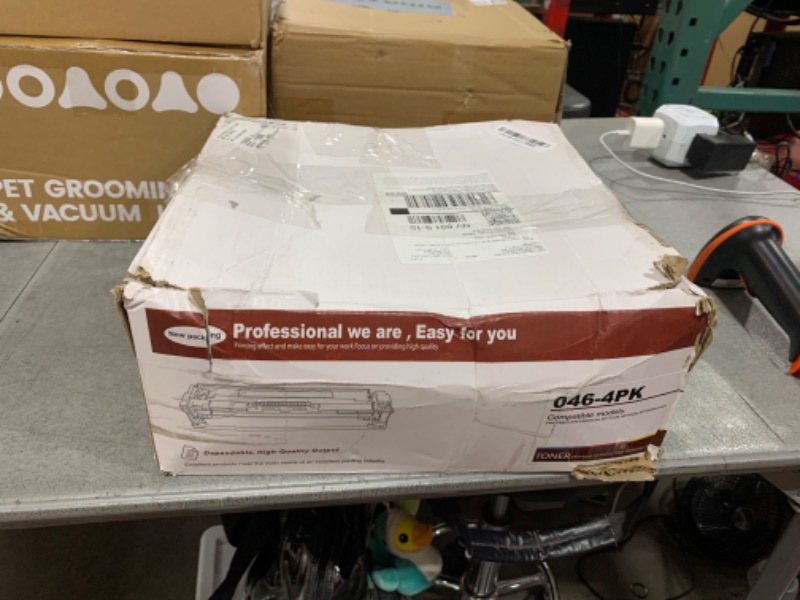 Photo 1 of High-Yield 046 Toner Cartridges 4-Pack (BK/C/M/Y) - Youngti Compatible 046 Toner Replacement for Canon 046 Color Image Class MF731Cdw MF733cdw LBP654Cdw MF735Cdw Printer