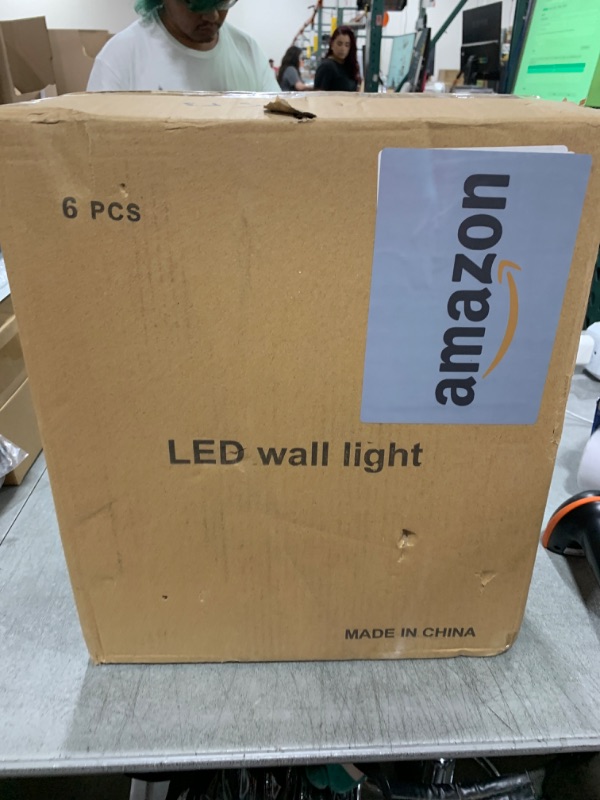 Photo 1 of ZSMAIKU 6 Pack Outdoor Lights, 14W IP65 3000K 1100LM Warm White Porch Lights, Aluminum for House Porch Patio Garage