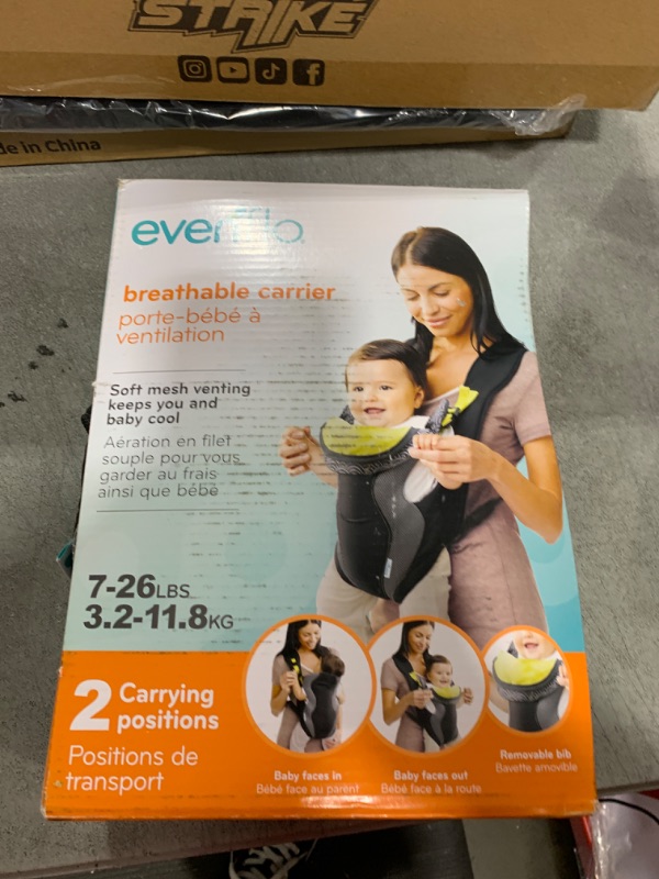Photo 1 of Evenflo Breathable Infant Soft Carrier (Yellow Koi)