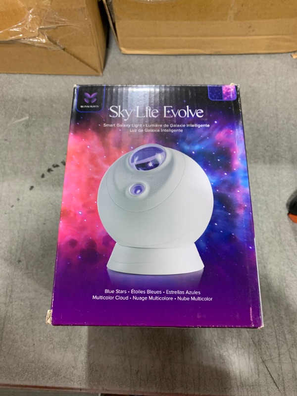 Photo 1 of BlissLights Sky Lite Evolve - Star Projector, Galaxy Projector, LED Nebula Lighting, WiFi App, for Meditation, Relaxation, Gaming Room, Home Theater, and Bedroom Night Light Gift (Blue Stars)