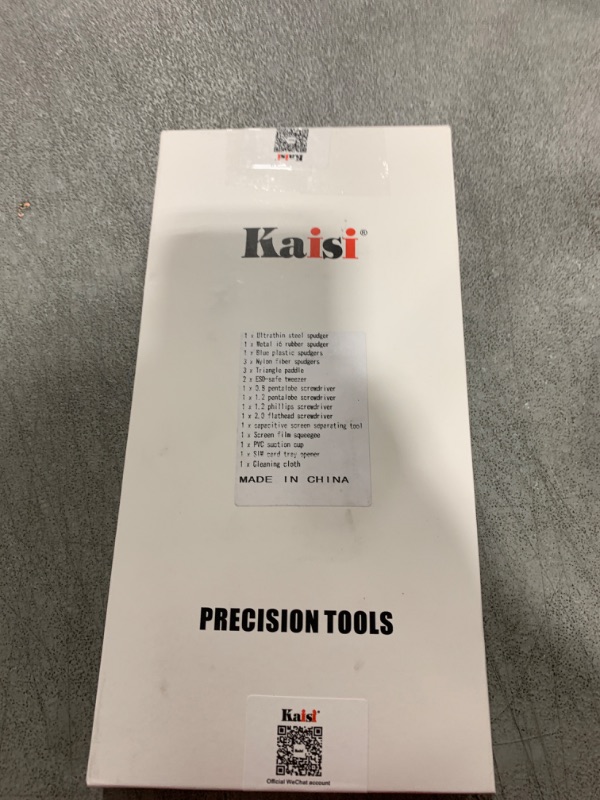 Photo 1 of Kaisi Professional Electronics Opening Pry Tool Repair Kit with Metal Spudger Non-Abrasive Nylon Spudgers and Anti-Static Tweezers for Cellphone iPhone Laptops Tablets and More, 20 Piece