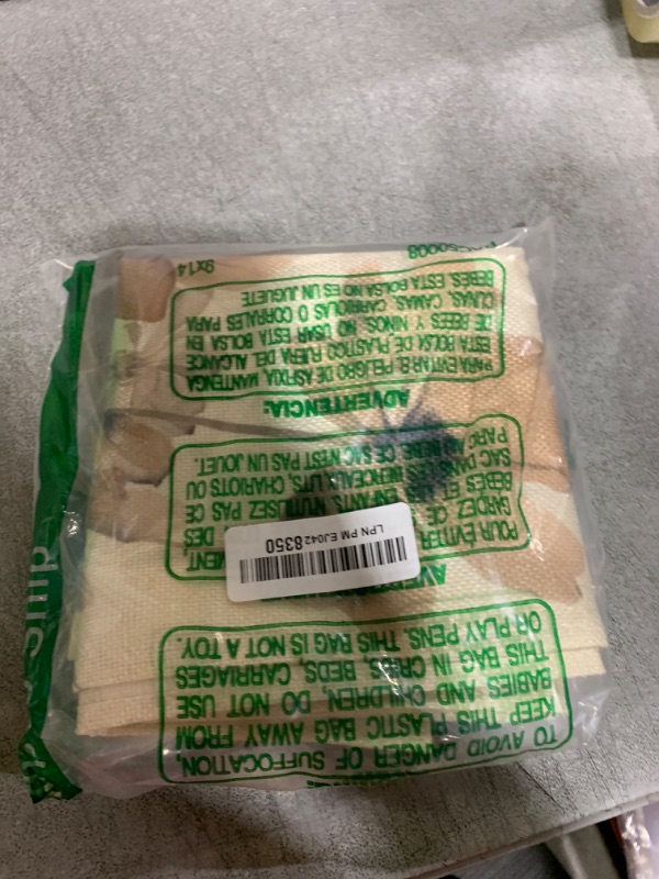 Photo 1 of Artoid Mode Brown Poppy Floral Leaves Spring Table Runner, Seasonal Summer Kitchen Dining Table Decoration for Home Party Decor 13x90 Inch