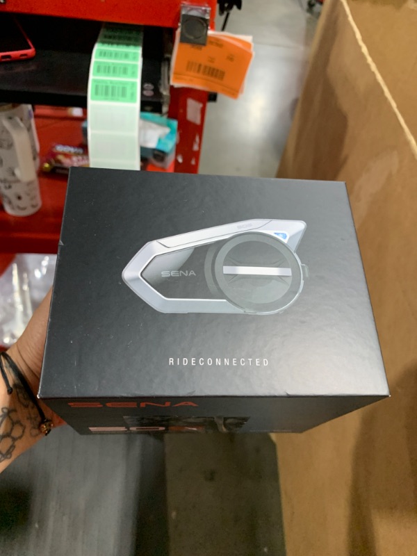 Photo 1 of Sena 50S Motorcycle Jog Dial Communication Bluetooth Headset w/Sound by Harman Kardon Integrated Mesh Intercom System Premium Microphone & Speakers