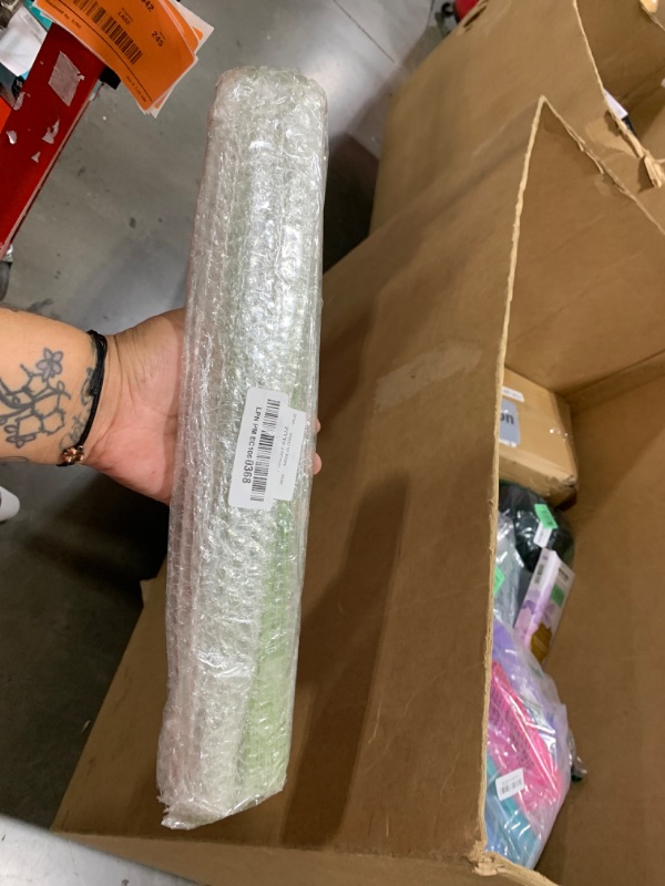 Photo 1 of KEILEOHO 200 PCS Green Floral Stem Wire, 14 Gauge, 15.75 Inches Length, Paper Wrapped for DIY Floral Arrangements and Decorations