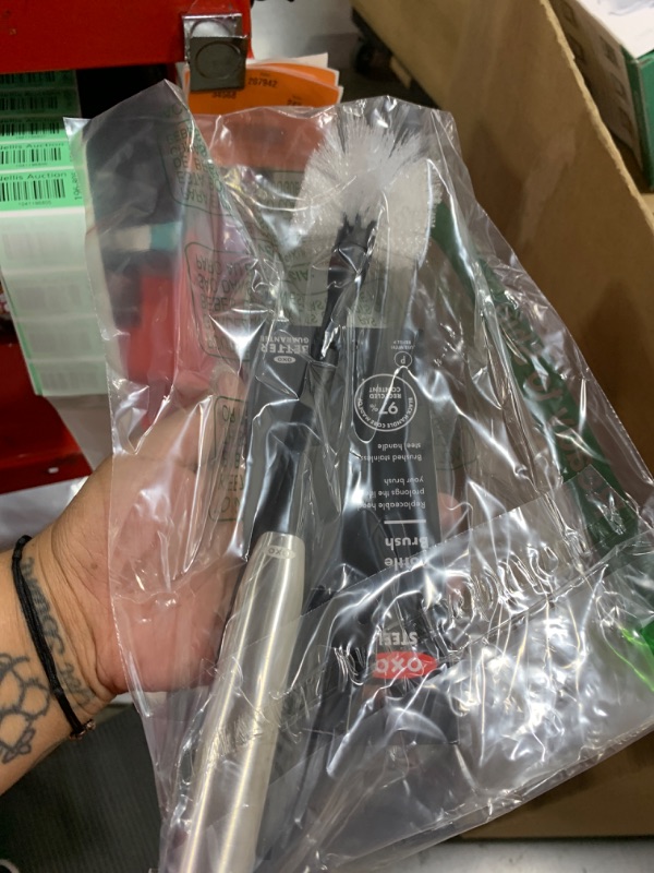Photo 1 of OXO Steel Bottle Brush with Replaceable Head