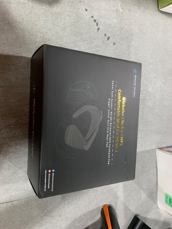 Photo 1 of Globular Cluster CMP2 Comfortable Mod for PS VR 2 - Sweet Spot Keeper- Weight Balancer-Soft Forehead Pad-Bigger Softer Anti-Slip Rear Pad