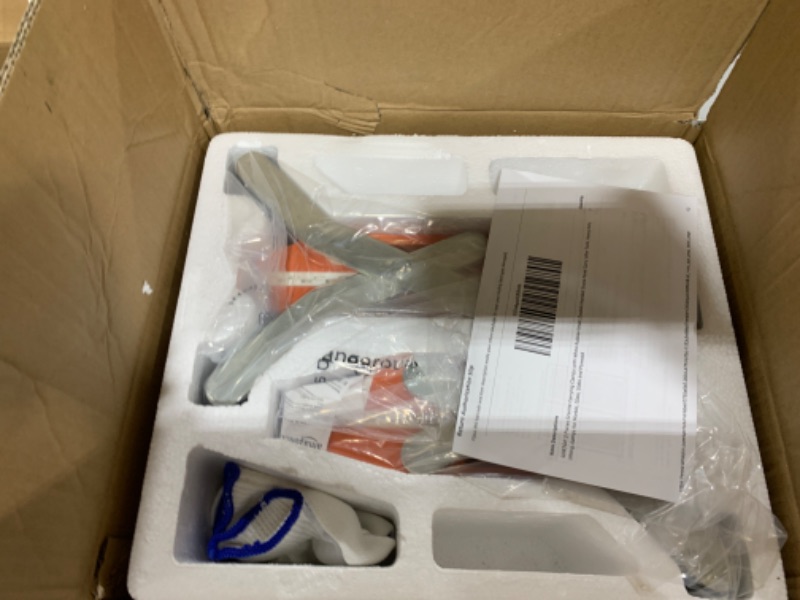 Photo 1 of SDRTOP 2 Pieces Granite Carrying Clamps with White Rubber-lined, Double Handed Stone Panel Carry Lifter Tools, Heavy Duty lifting clamps for Marble, Glass, Slabs and Plywood