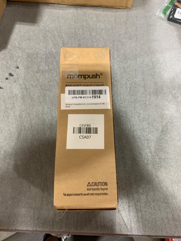 Photo 1 of Mompush Wiz Stroller Car Seat Adapter, Connect Maxi-COSI and Nuna Specific Models Car Seat to Mompush Wiz Stroller Only