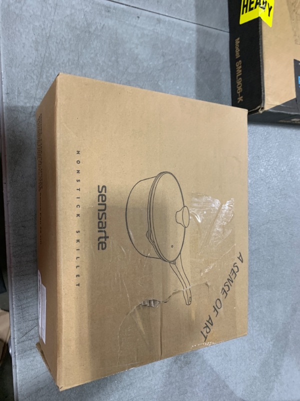 Photo 1 of SENSARTE Nonstick Sauce Pan with Double Spout, 3.0 Quarts Swiss Granite Coating Sauce Pot with Lid Medium Kitchen Cooking Pot, Induction Comptable Saucepan, PFOA Free