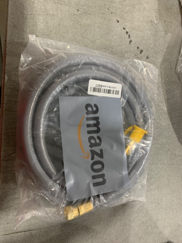 Photo 1 of ATKKE 3/8 inch ID Natural Gas Grill Hose with Quick Connect Fittings, Low Pressure LPG Hose for Weber, Char-broil, Pizza Oven, Patio Heater and More Appliances, 12 Feet