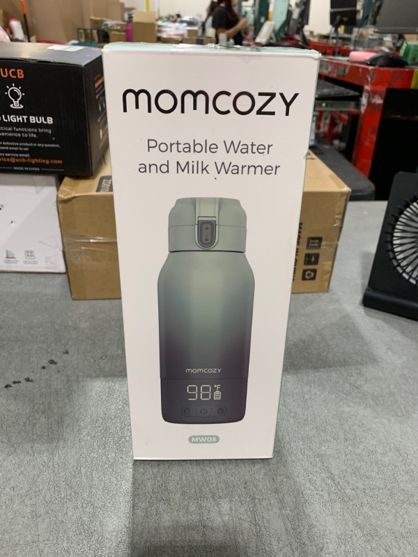Photo 1 of Momcozy Portable Milk Warmer for Travel – Dual Heating Modes for Breast Milk & Water, Portable Bottle Warmer with Fast Heating & Long Battery Life, 17 Ounces Large Capacity to Meet Your All-Day Needs
