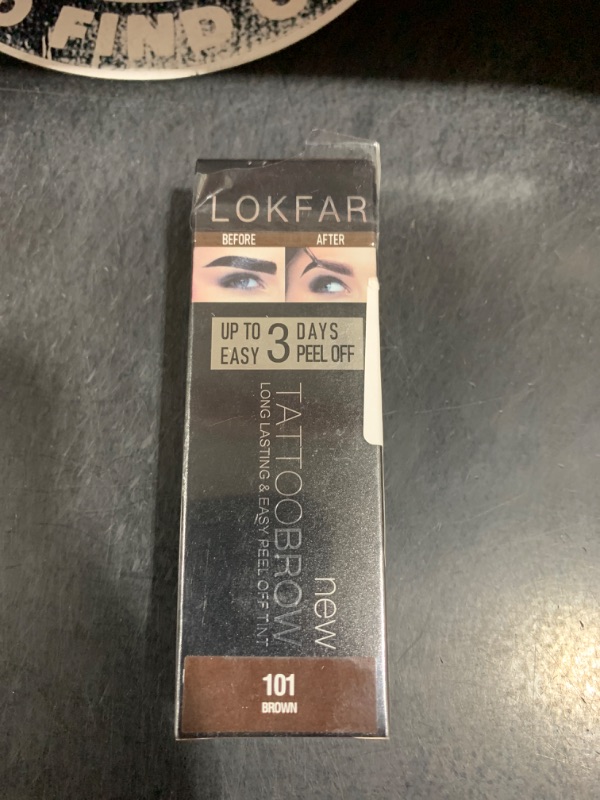 Photo 1 of LSxia 2 Pcs Peel Off Eyebrow Gel Set, Natural Color Eye Gel Long-Lasting Waterproof Brow Tattoo, Easy Peel Off Brow Makeup - Up To 3 Days (Brown)