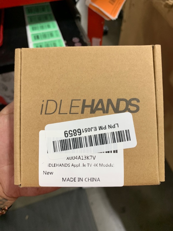 Photo 1 of iDLEHANDS Mount for Apple TV 4K 2022 (3rd Generation) Only - TV Mount Behind TV, Celling Mount or Wall Mounting, with Special Adhesive and Screws, Black