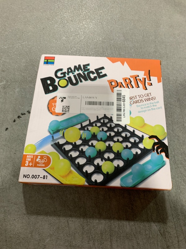 Photo 1 of LANBOUY Bounce Ball Party Game, Table Top Games Family Party Jumping Connect Tabletop Board Toys Bounce Battle Ball Game, Funny Tabletop Toys for Adults and Kids