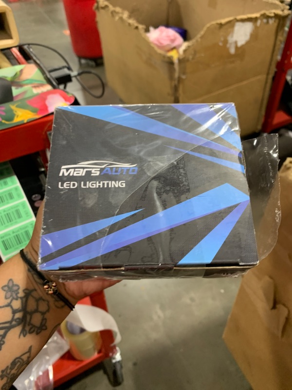 Photo 1 of Marsauto M1S 9005/HB3 H11/H8/H9 Light Bulbs Combo, 800% Super Brighter H11 9005 Bulbs or Fog, 6000K HB3 H9 Cool White, 3 Min Plug and Play Lights Combo, IP68, Pack of 4