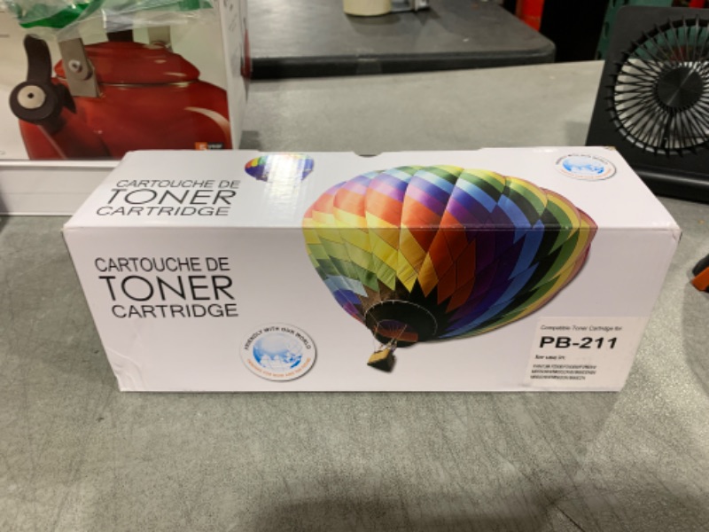 Photo 1 of PB-211 Toner Cartridge Compatible for Pantum PB-211 PB211 PB-211E PB211EV Toner Cartridge Work with Pantum P2502W P2500W M6552NW M6550NW M6600NW M6602NW Series, Yeild up to 1600 Pages
