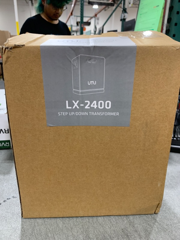 Photo 1 of UMI 2400W Step Up Voltage Converter, Heavy Duty Power Transformer for Large Capacity Devices, Europe Appliance 110v to 220v