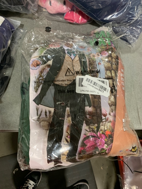 Photo 1 of FantastCostumes Men's The Hatter Costume Mad Tea Party Halloween Cosplay with Top Hat (SIZE UNKNOWN)
