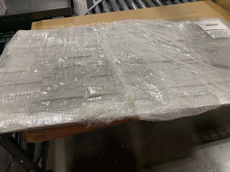 Photo 1 of EverStone Cascade Faux Stone Panel, 48 5/8"W x 24 3/4"H x 1 1/4"D, Sea Shell Color