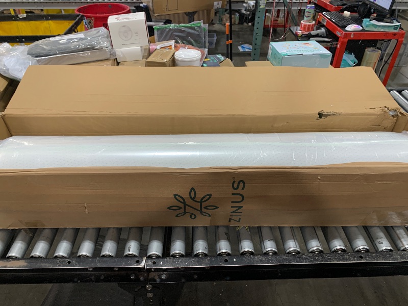 Photo 1 of ZINUS 12 Inch Green Tea Memory Foam Mattress [New Version], Full, Fiberglass free, Medium Firm Feel, Zoned Pressure Relief, Certified Safe Foams & Fabric, Mattress in A Box