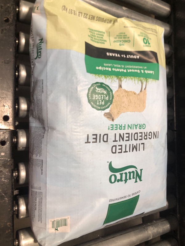 Photo 1 of Nutro Limited Ingredient Diet Adult Dry Dog Food, Lamb & Sweet Potato Recipe, 22 lbs.