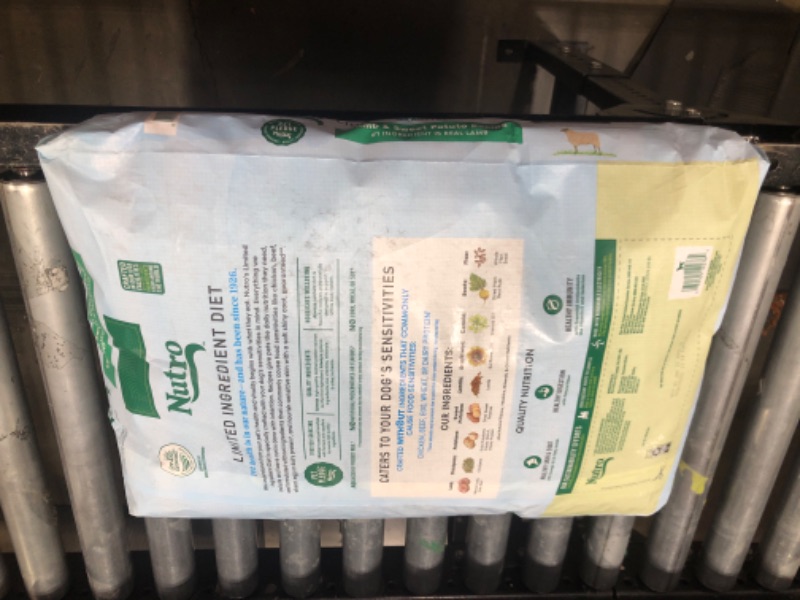 Photo 1 of Nutro Limited Ingredient Diet Adult Dry Dog Food, Lamb & Sweet Potato Recipe, 22 lbs.