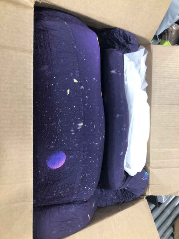 Photo 1 of MOMCAYWEX Astronaut Kids Sofa, 2-in-1 Kids Couch Fold Out, Convertible Sofa to Bed for Girls and Boys