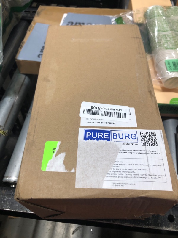 Photo 1 of PUREBURG Replacement Filters Compatible with AZEUS C8 KJ120G-C10, Mooka C10 Air Purifier,2-Pack H13 HEPA 3-Stage Filtration Activated carbon 2-IN-1
