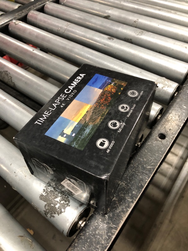 Photo 1 of Time Lapse Camera, 4K 32MP Captures Professional Outdoor Construction Full Color Timelapse Camera with 2.0in LCD Screen, Macro Shooting IP66 for Food Custruction
