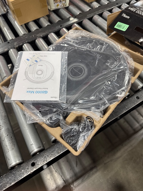 Photo 1 of Tikom Robot Vacuum and Mop Combo, 5000Pa Robotic Vacuum Cleaner, 150 Min Max, App & Remote Control, Idear for Hard Floor, Carpet, Pet Hair, Self-Charge(G8000 Max)