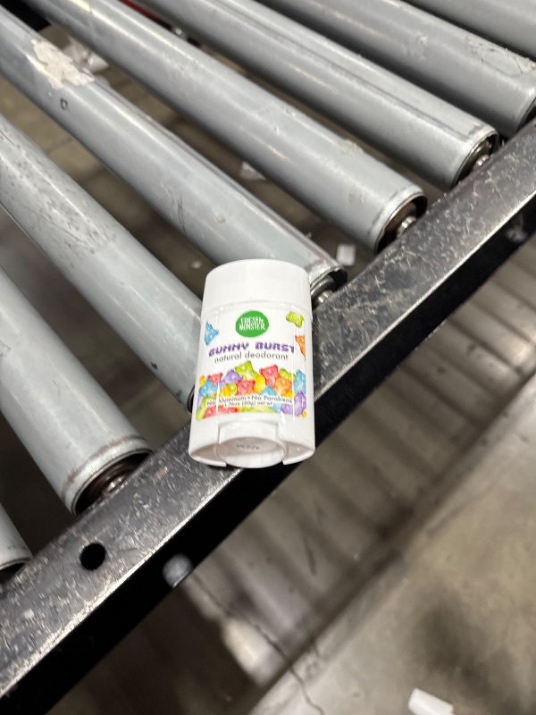 Photo 1 of Fresh Monster Natural Deodorant for Kids & Teens, Aluminum Free, Paraben Free, Hypoallergenic Deodorant, Gummy Burst (1.76oz)