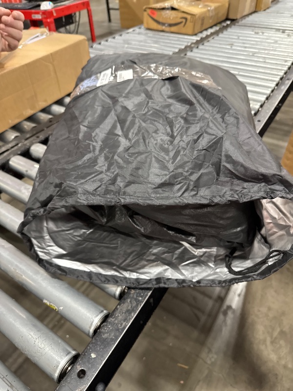 Photo 1 of Fluorescent Strip Design Waterproof Car Cover Compatible for Toyota Corolla Sedan 2000-2024 All Weather 6 Layers Full Car Cover Safe Parking at Night with Storage Bag