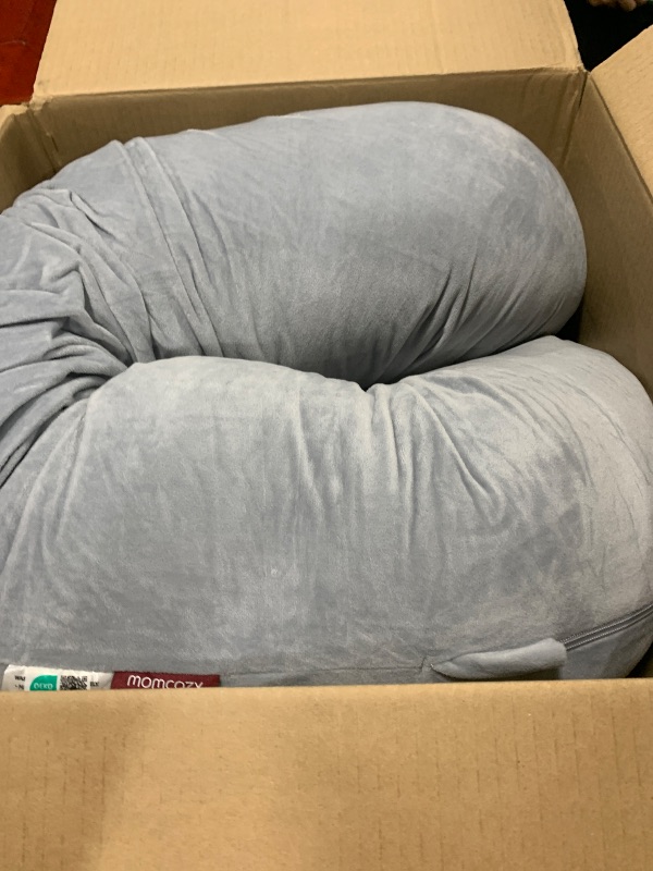 Photo 1 of Momcozy Pregnancy Pillows for Sleeping, U Shaped Full Body Maternity Pillow with Removable Cover - Support for Back, Legs, Belly, HIPS for Pregnant Women, 57 Inch Pregnancy Pillow for Women, Grey