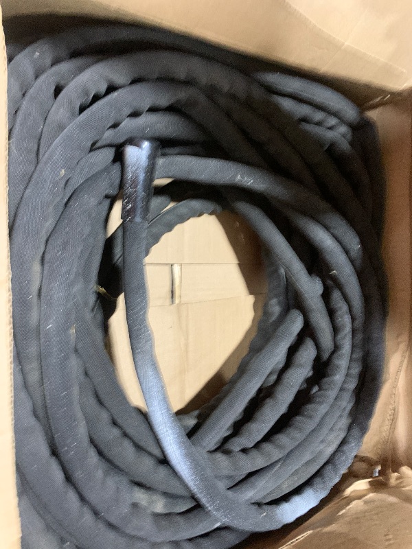 Photo 1 of Garden Hose 100ft, Non-Expandable Hose with 10 Function Hose Nozzle,Flexible, Lightweight, Kink-Free and Easy Storage Water Hose for Outdoor, Watering, Car Wash