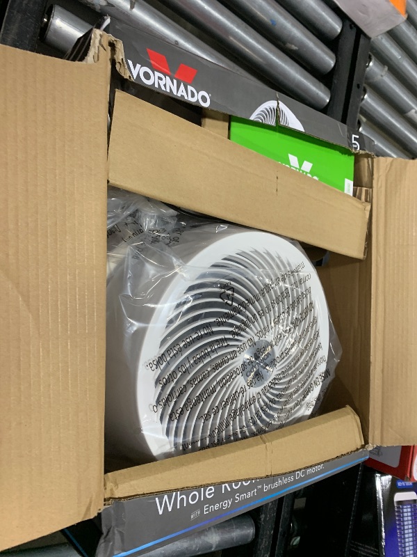 Photo 1 of Vornado 683DC Energy Smart Medium Pedestal Air Circulator Fan with Variable Speed Control,White