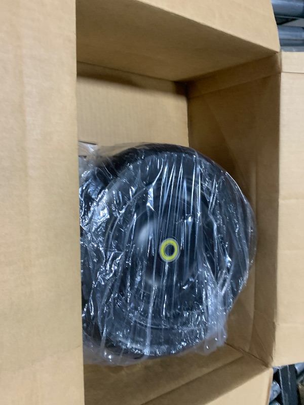 Photo 1 of 13" Flat Free Wheels Replacement for GOR Garden Cart Tires, 4.00-6 Solid Tires with 5/8"Bearings, 13" No Flat Wheels for GOR Garden Carts/Hand Trucks/Garden Carts
