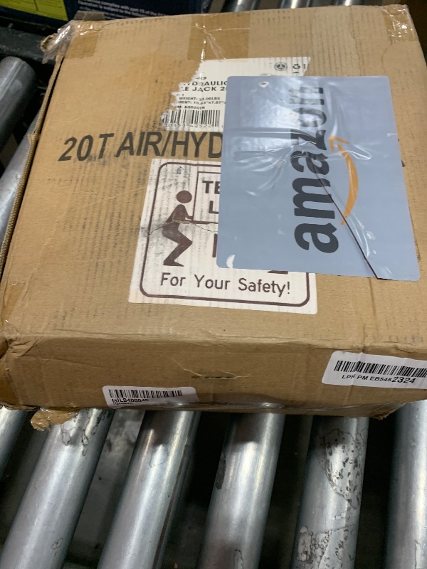 Photo 1 of BIG RED AQD20TR Air Hydraulic Bottle Jack: Heavy Duty Professional Lift with Dual-Power Operation, 10.24"-20.08" Adjustable Lift Range & Safety Valve - 20 Ton (40,000 LBS)