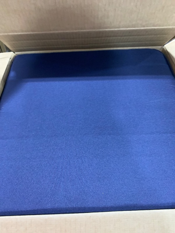 Photo 1 of AAAAAcessories Outdoor Seat Cushions for Chairs, Waterproof, Fade-Resistant Patio Furniture Replacement Cushions, 20" x 20" x 3" + 20" x 20" x 3", Navy Blue