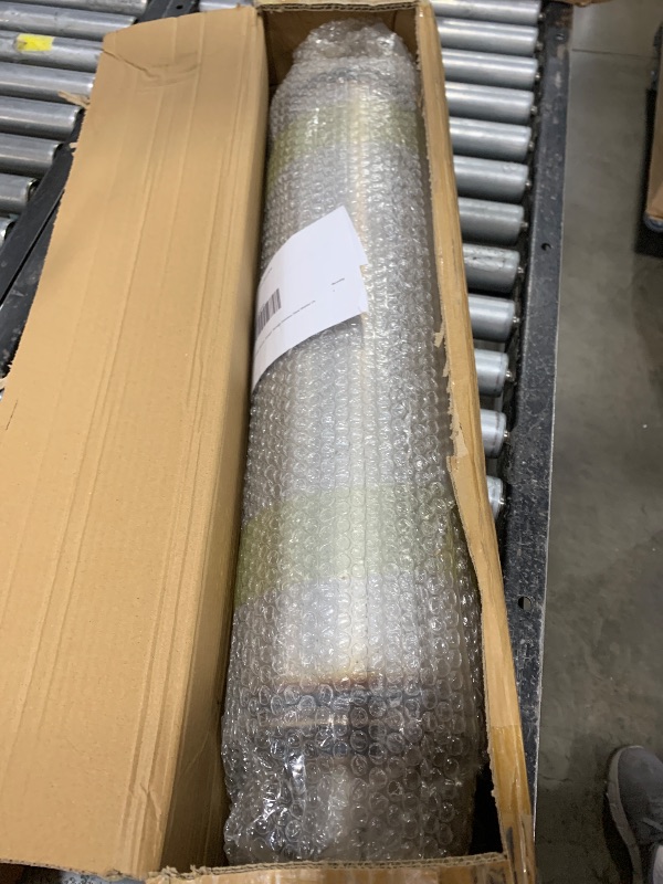 Photo 1 of Upower 4" Inlet Diesel Exhaust Muffler 7" x 24" Body 30" Whole Length XS2772 - Straight Through Stainless Steel Welded On Resonator Muffler