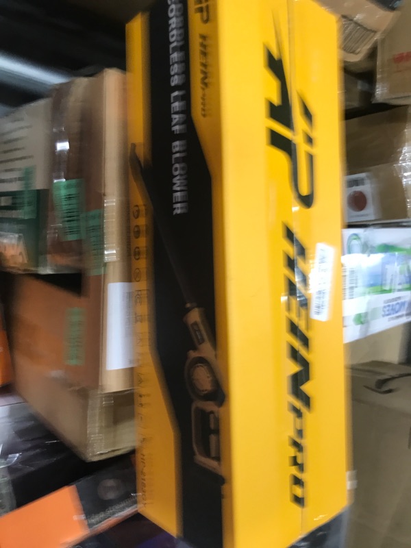Photo 1 of HEINPRO Cordless Leaf Blower Compatible with Dewalt 20V Max Battery (Battery not Included), Up to 200MPH Small Electric Leaf Blower, 3 Speeds Mode, Battery Powered Mini Leaf Blowers for Patio