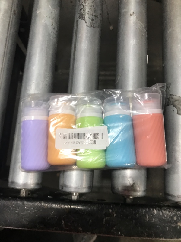 Photo 1 of 5Pcs Condiment Squeeze Bottles - 2 OZ Salad Dressing Container To Go, Leakproof Sauce Containers for Lunch Box, Silicone Squeeze Bottle for Sauces & Liquids, Travel Size Condiment Containers with Lids